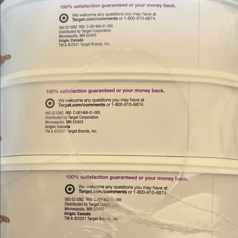 Target Up & Up White Litter Pail Refill Bags
